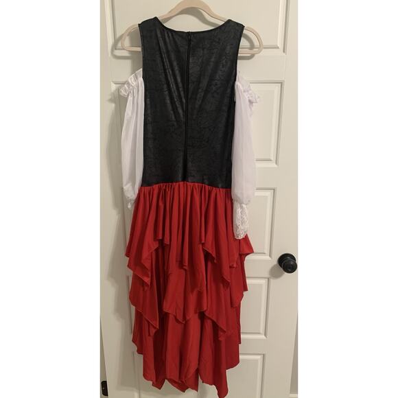 Costume Dreamgirl Cosplay Dress Up POTC Jack Sparrow Women's M Zip Up Modest - Picture 4 of 5